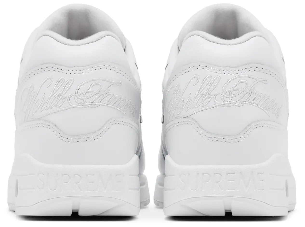 Hell counter Nike Air Max 1 '87 SP Supreme Triple White