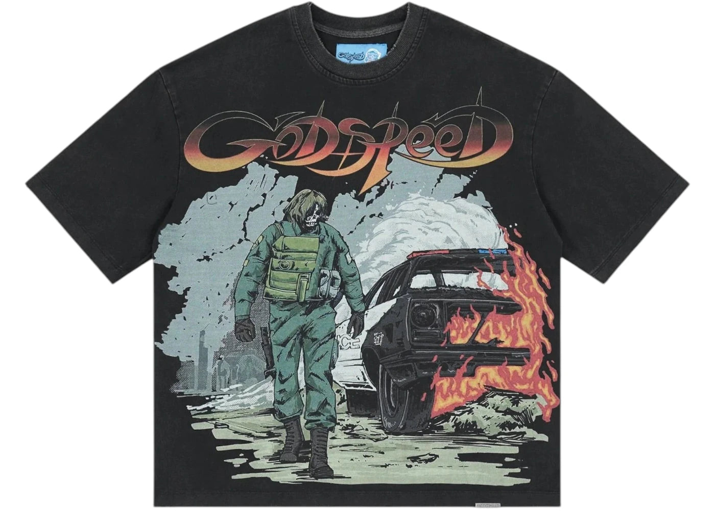 Godspeed KHAOS NG T-shirt Black -1