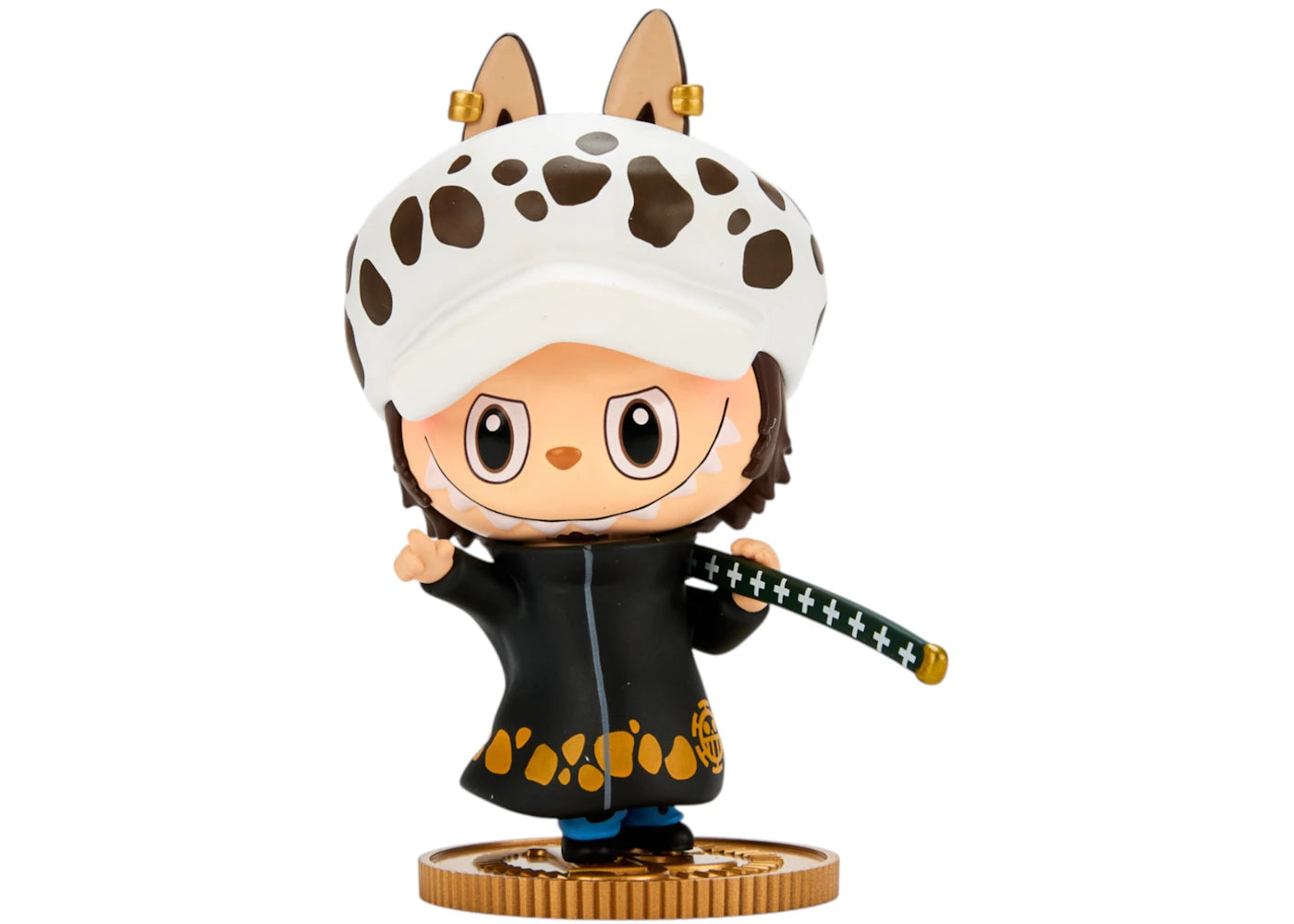 Pop Mart Labubu The Monsters x One Piece Series Trafalgar Law Figure -1