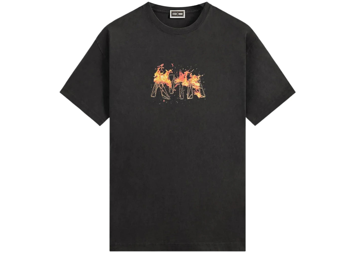 Kith x Marvel Ghost Rider Vintage Tee Black -1