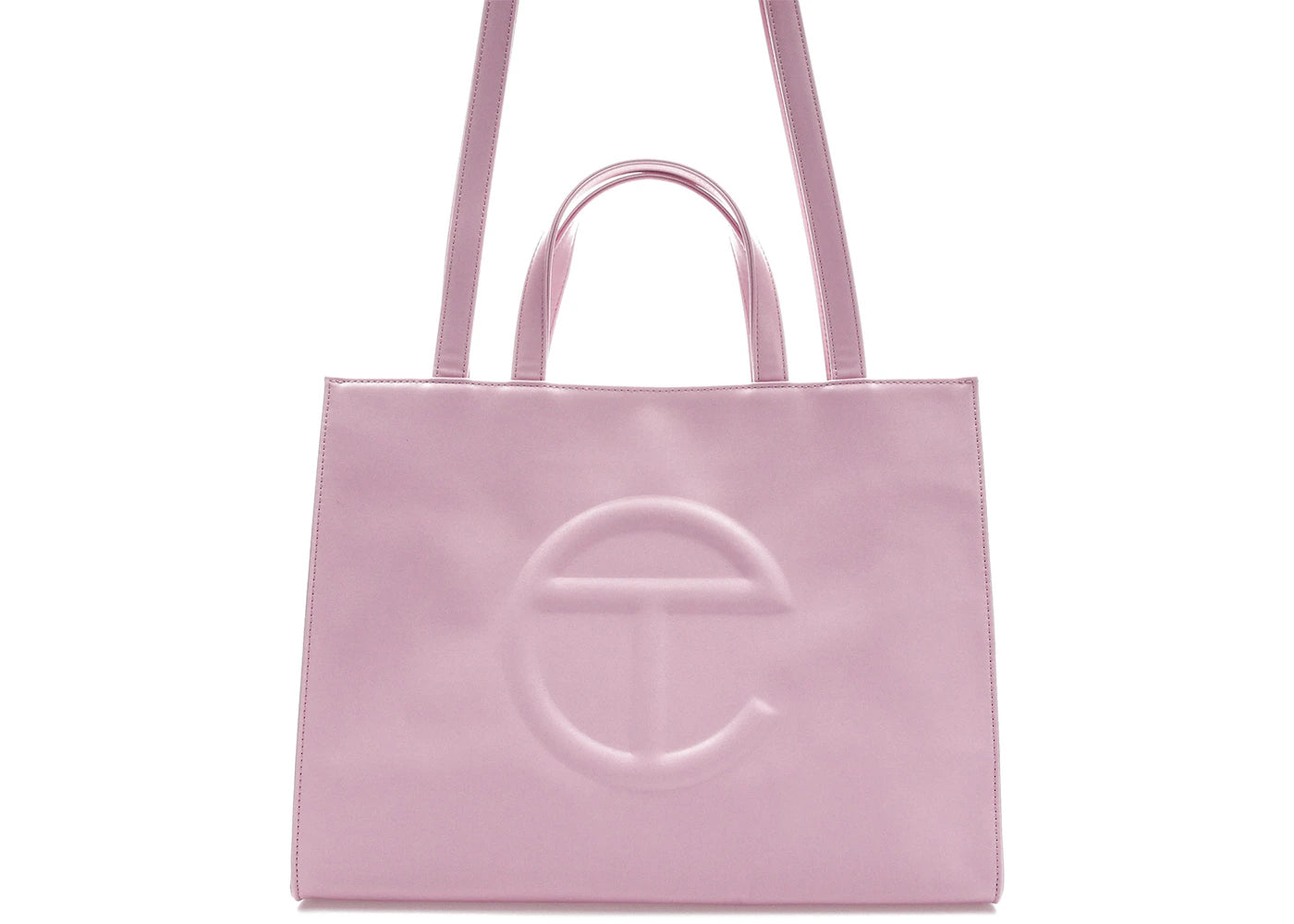 Telfar Shopping Bag Medium Bubblegum Pink -1