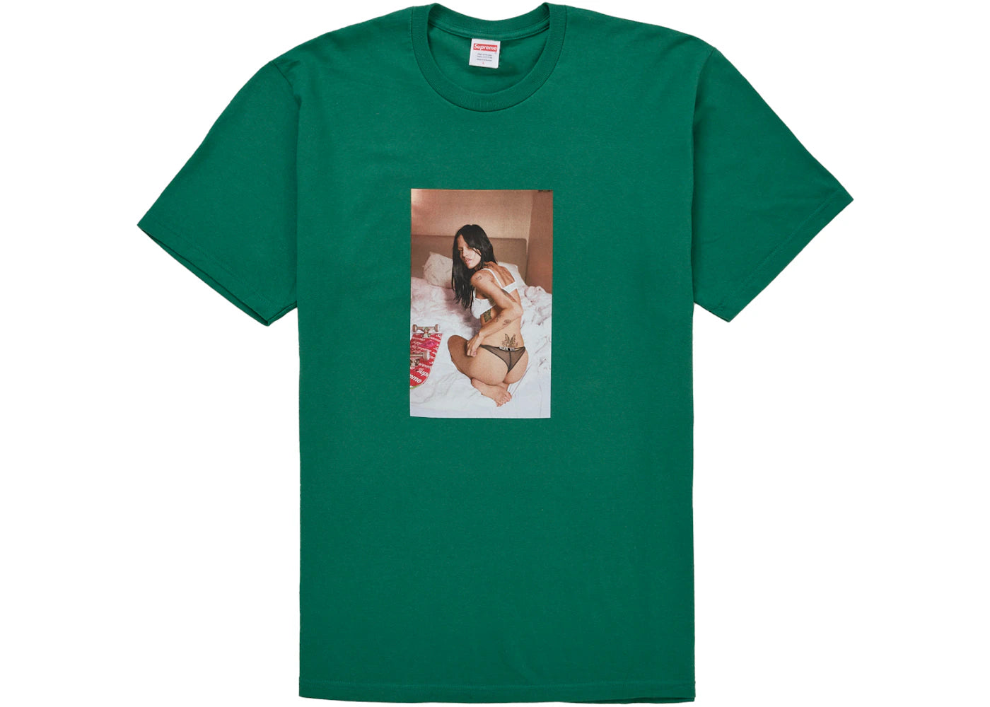 Supreme Larry Clark Neighbor Tee Green -1