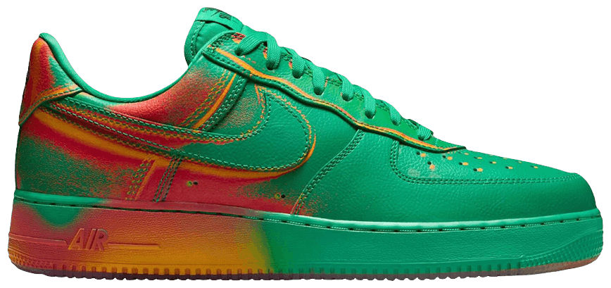 Nike Air Force 1 Low '07 Stadium Green Crimson -1
