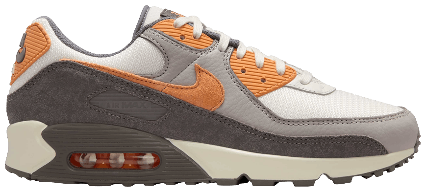Nike Air Max 90 Premium Flat Pewter College Grey Phantom Copper Moon -1
