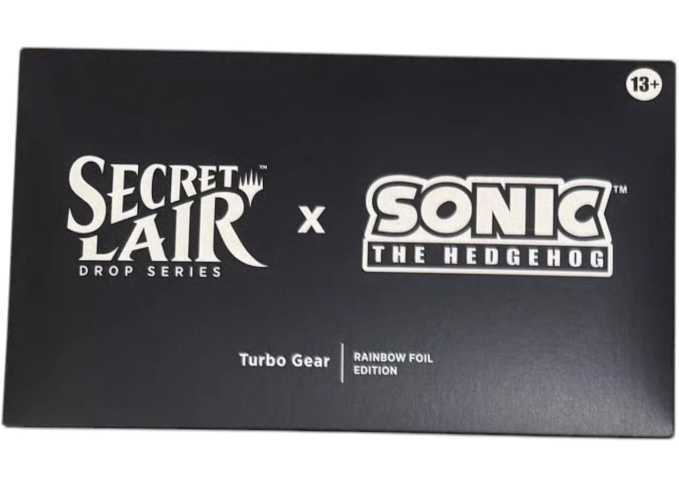 Magic: The Gathering Secret Lair Series Sonic The Hedgehog Turbo Gear Rainbow Foil -1