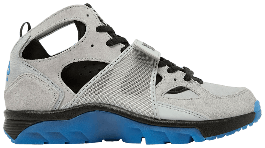 Nike Air Trainer Huarache Wolf Grey Star Blue-1