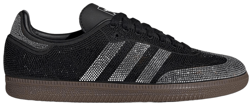 adidas Samba OG Rhinestone Black Silver (Women's)-1