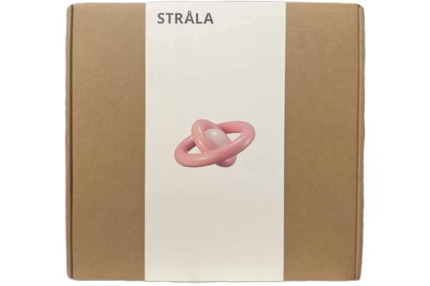IKEA X Gustaf Westman STRÅLA Led Decorative Table Lamp Pink Packaging