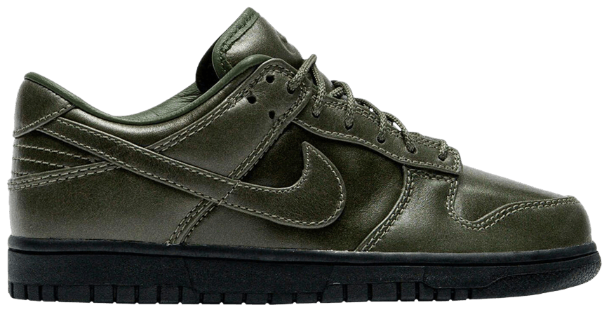 Nike Dunk Low Retro Premium Army Olive Black -1