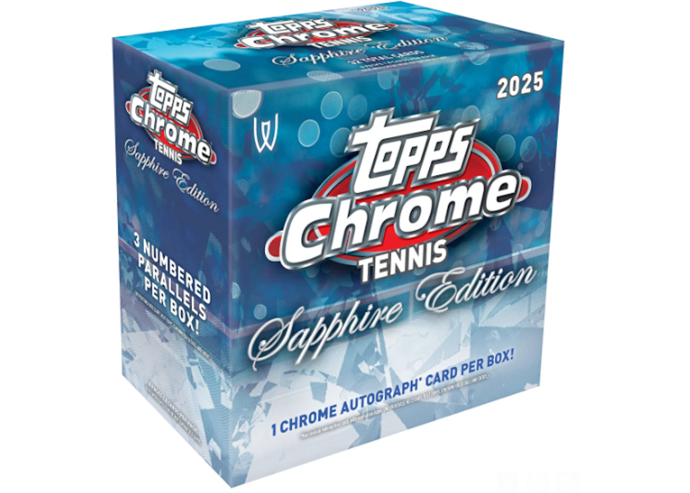 2025 Topps Chrome Sapphire Edition Tennis Hobby Box -1