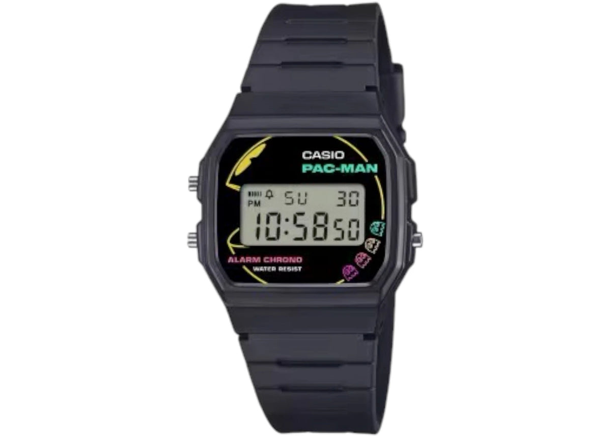 Casio x PAC-MAN Standard F91WPC-1A (Black) -1