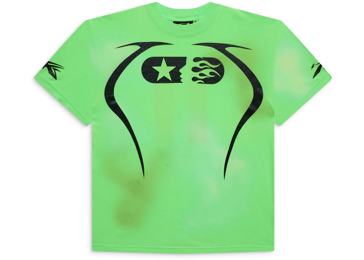 Hellstar Warm Up T-shirt Neon Green -1
