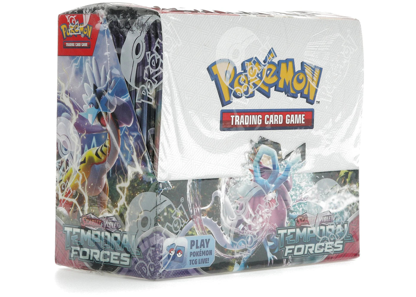 2024 Pokémon Scarlet & Violet Temporal Forces Booster Box -1