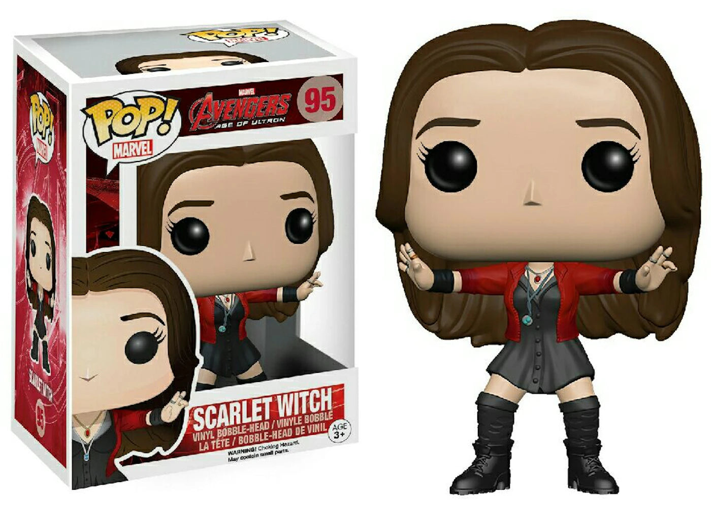 Funko Pop! Marvel Avengers Age of Ultron Scarlet Witch Figure #95 -1