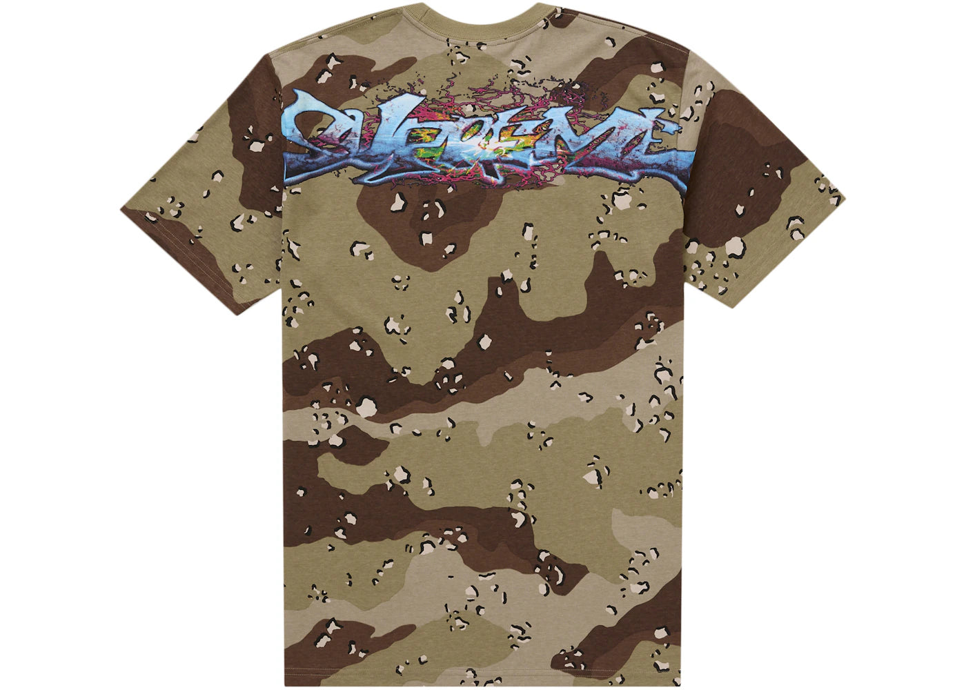 Supreme Tag Tee Chocolate Chip Camo -1