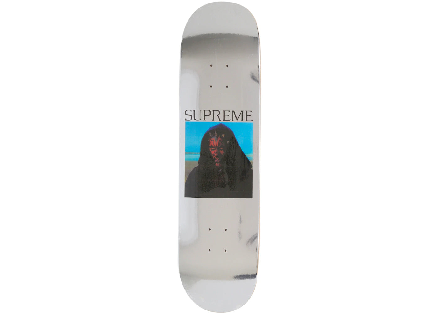 Supreme Sith Skateboard Deck Silver -1