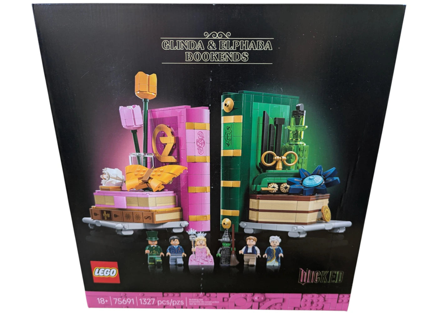 LEGO Wicked Glinda & Elphaba Bookends Set 75691 -1