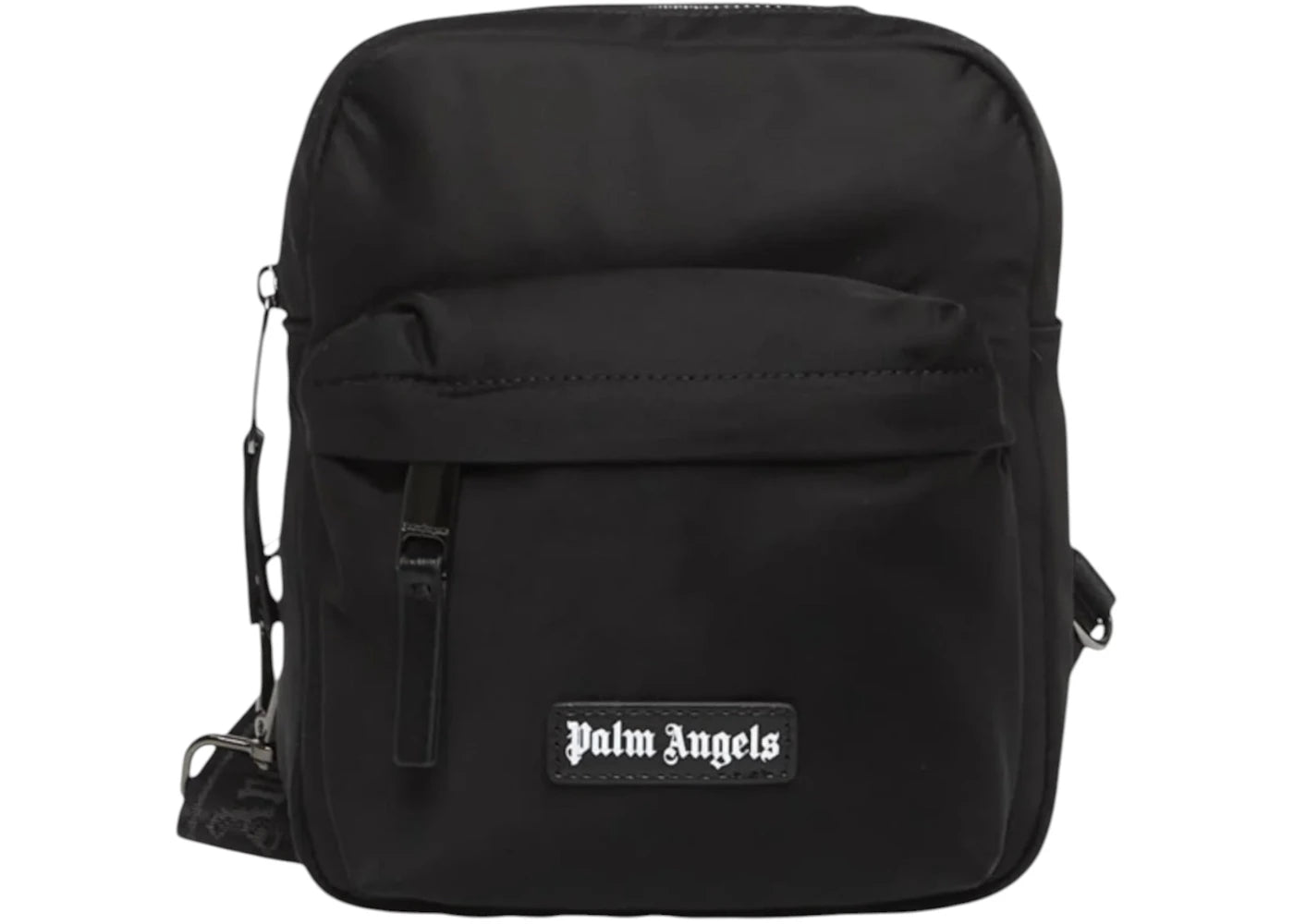 Palm Angels Logo Crossbody Bag Black -1