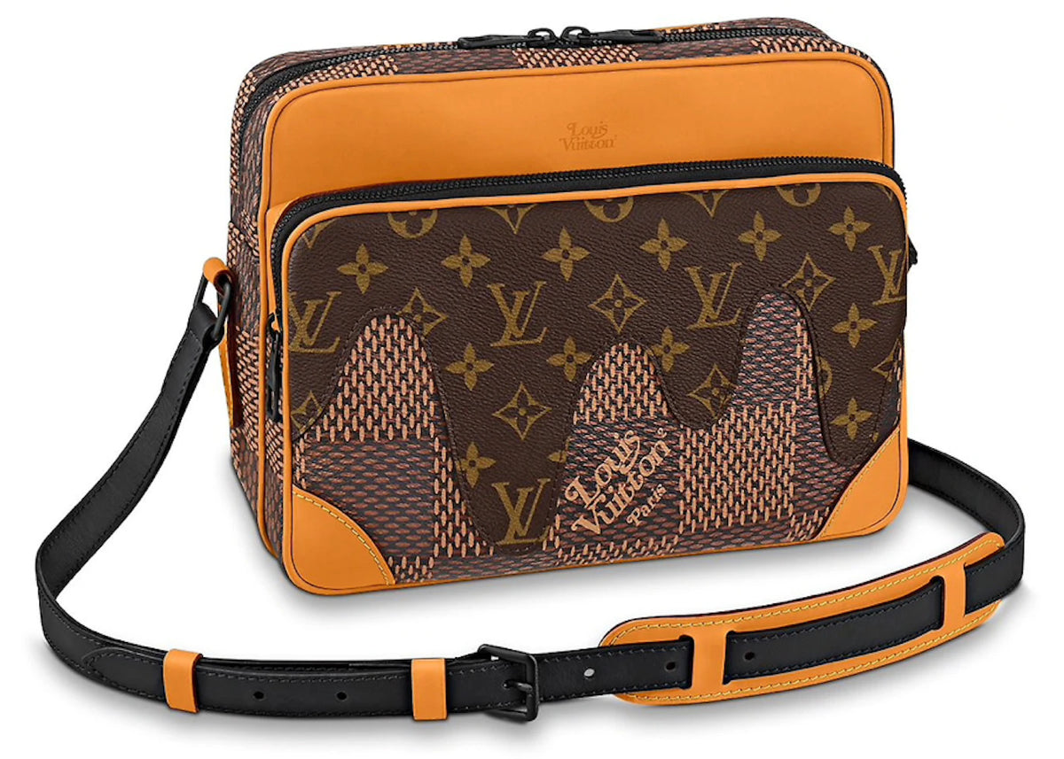 Louis Vuitton x Nigo Nil Messenger Damier Ebene Giant Brown -1
