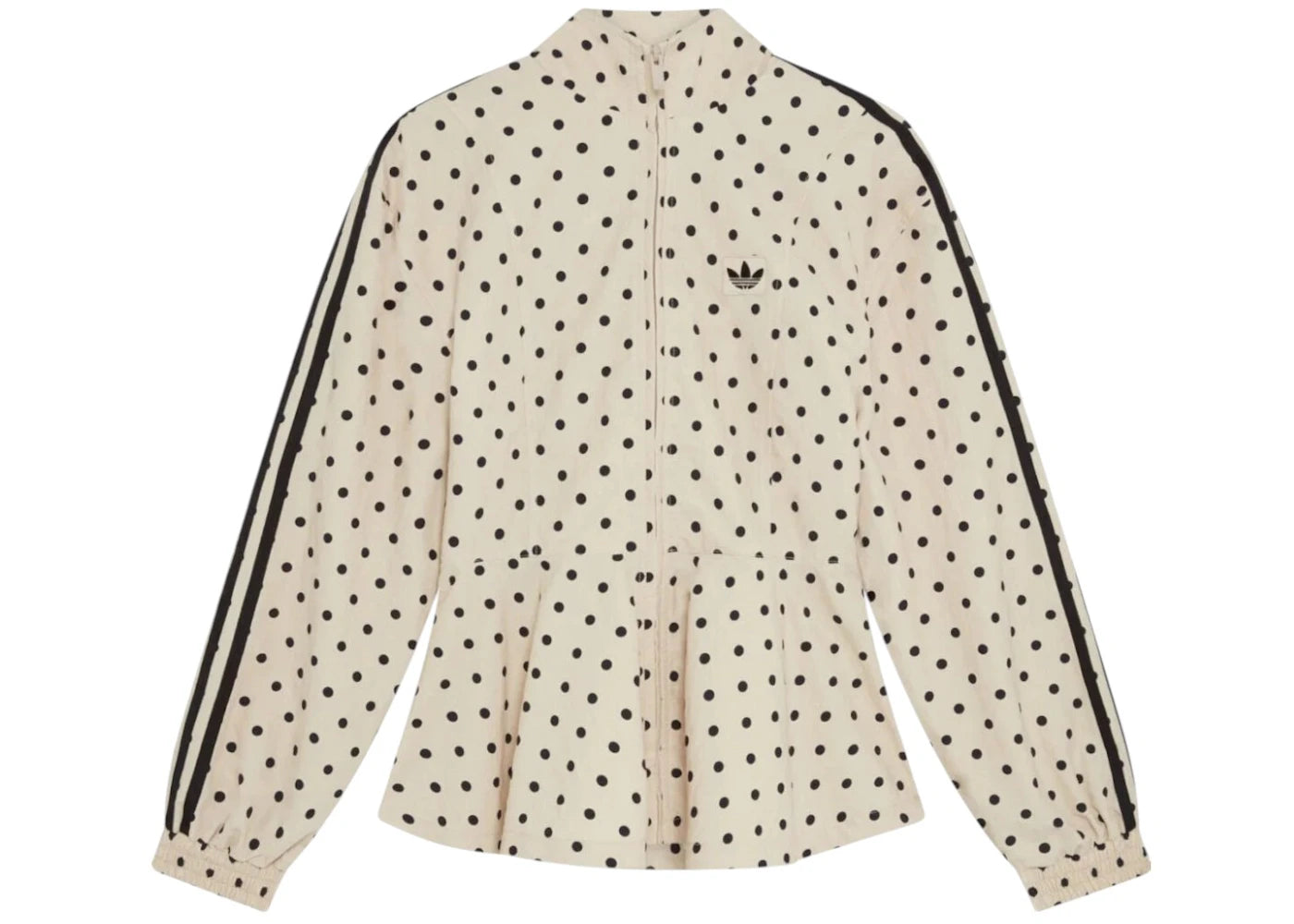 adidas x ASOS Polka Dot Track Jacket Stone -1