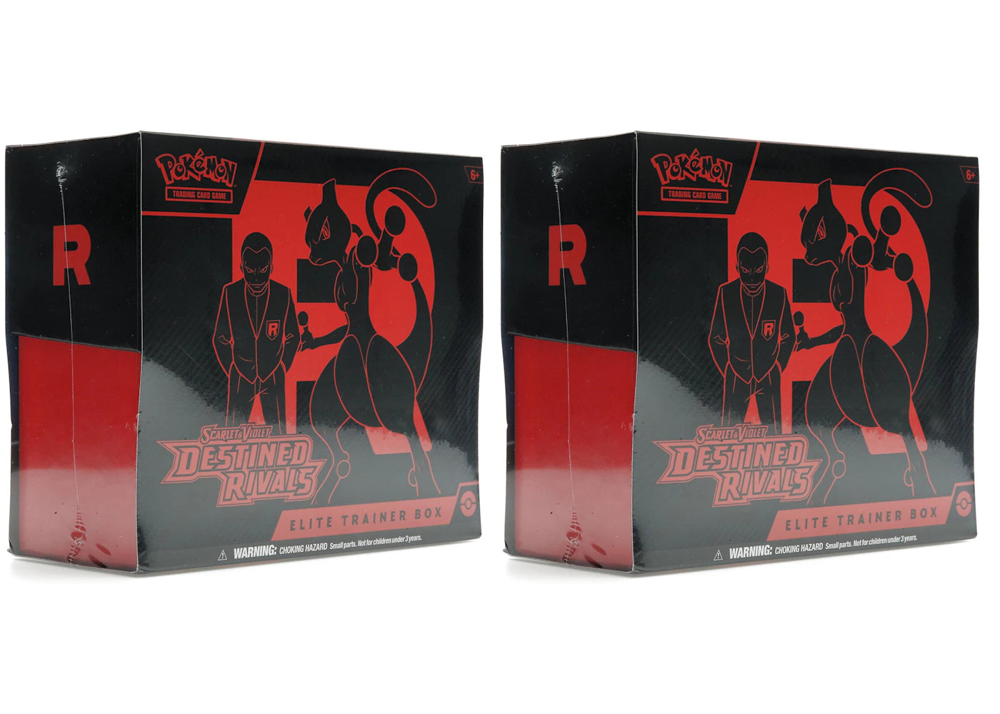 2025 Pokémon Scarlet & Violet Destined Rivals Elite Trainer Box 2x Lot -1