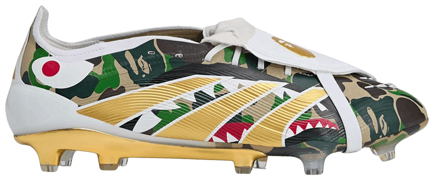 adidas Predator Elite Foldover Tongue FG Bape Green Camo-1