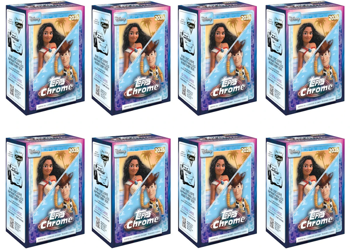 2026 Topps Chrome Disney Value Box 8x Lot -1