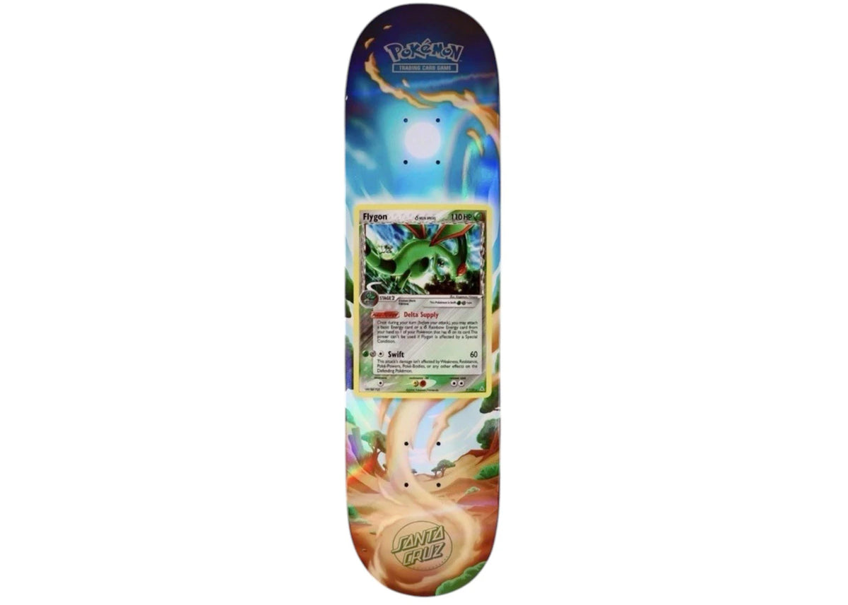 Santa Cruz Skateboards X Pokemon 2026 Skateboard Deck - Flygon Edition -1