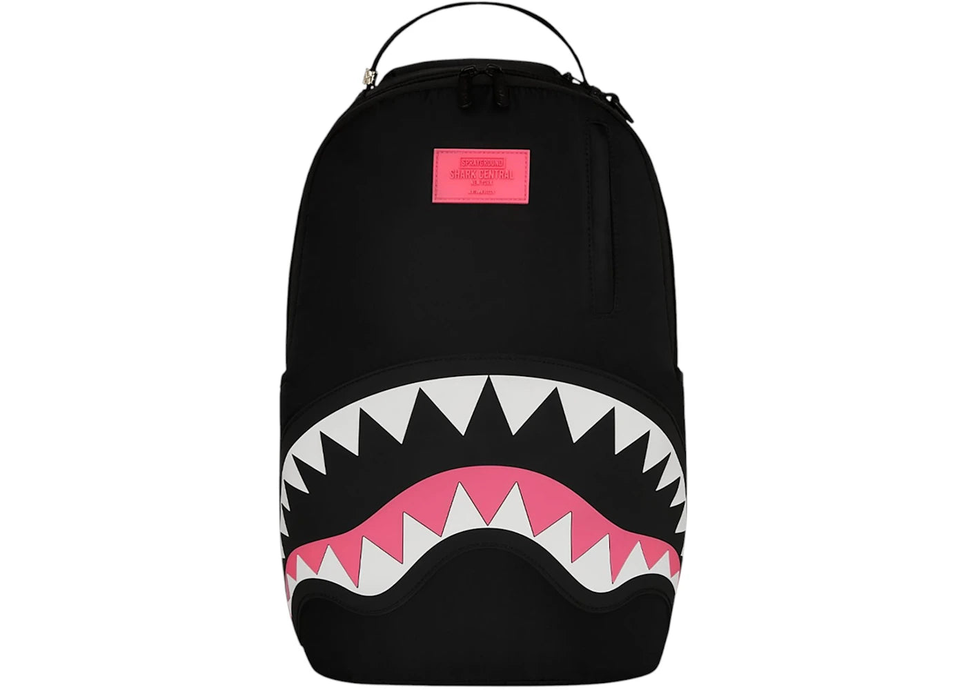 Sprayground Shark Central Backpack Black/Pink -1