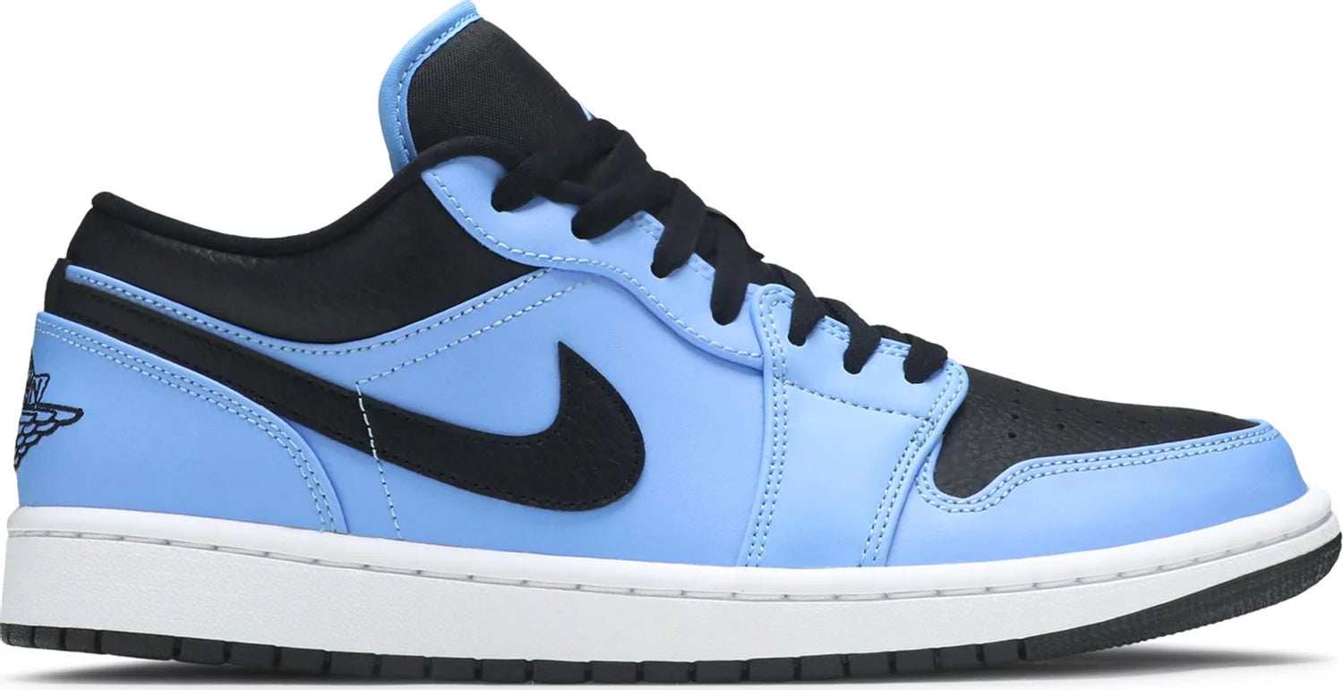 Jordan 1 Low University Blue Black 553558-403 MTHOR SHOP