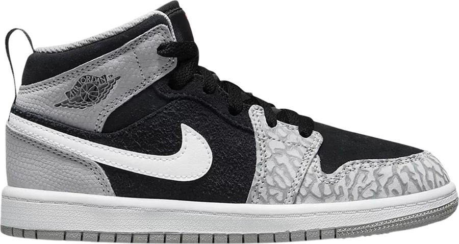 Jordan 1 Mid SE Elephant Print (PS)