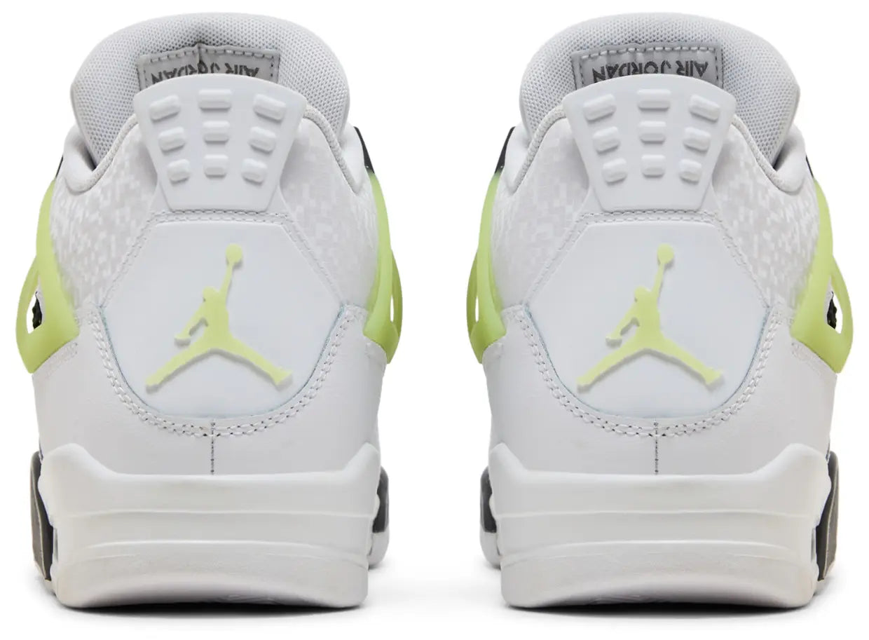 Jordan 4 Retro Light Lemon Twist (GS) Back