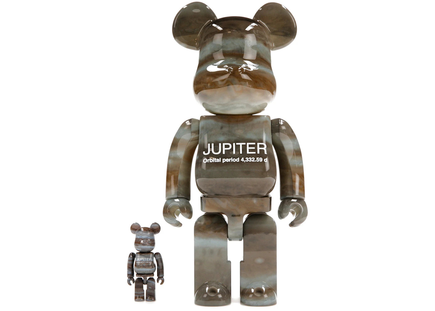 Bearbrick Jupiter 100% & 400% Set -1