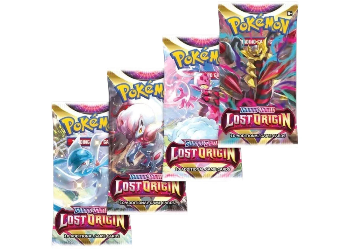 Pokémon Sword & Shield Lost Origin Booster Pack 4x Lot (Artwork May Vary) -1