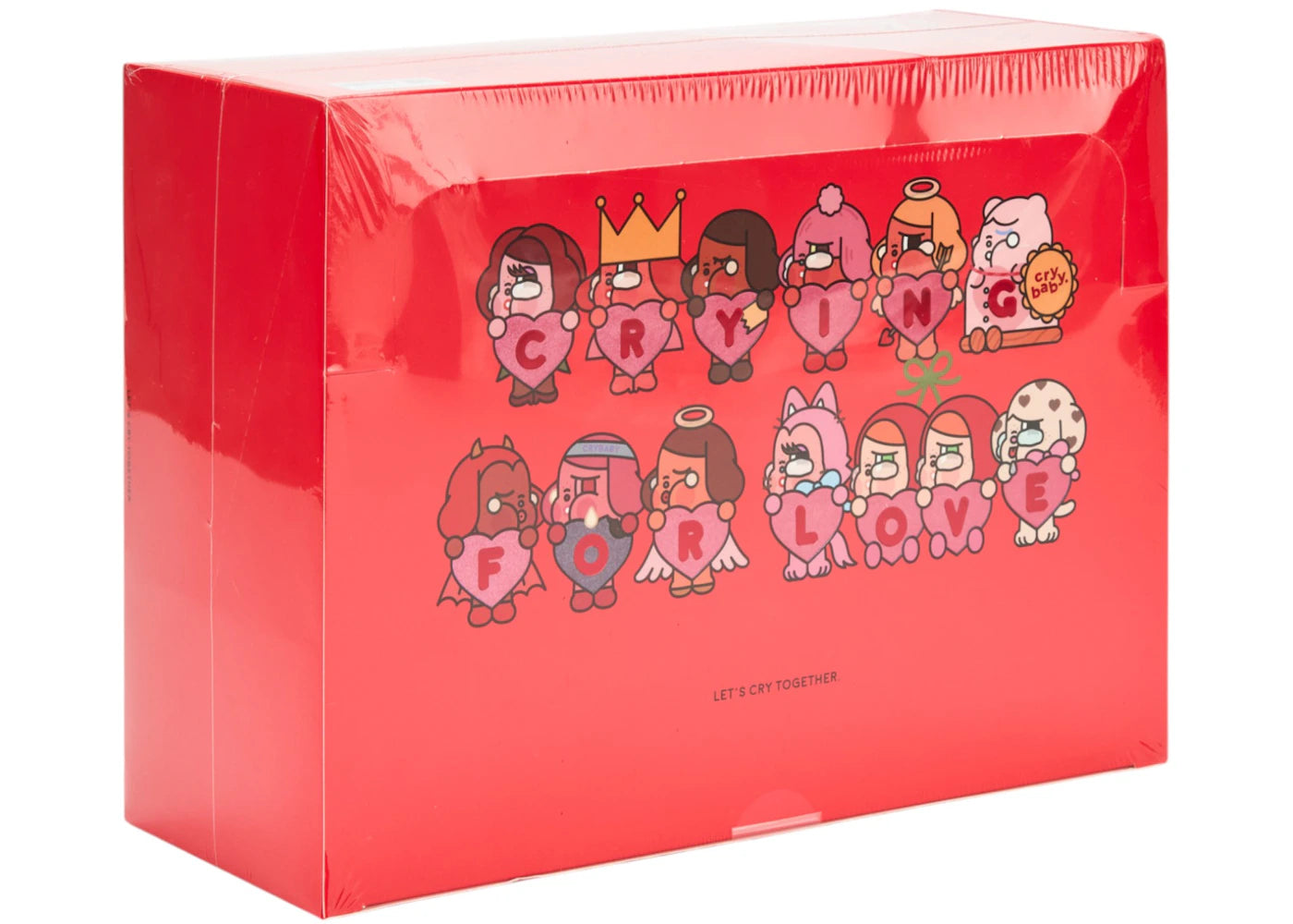 Pop Mart CryBaby Crying For Love Series Figures Sealed Case (12 Blind Box)-1