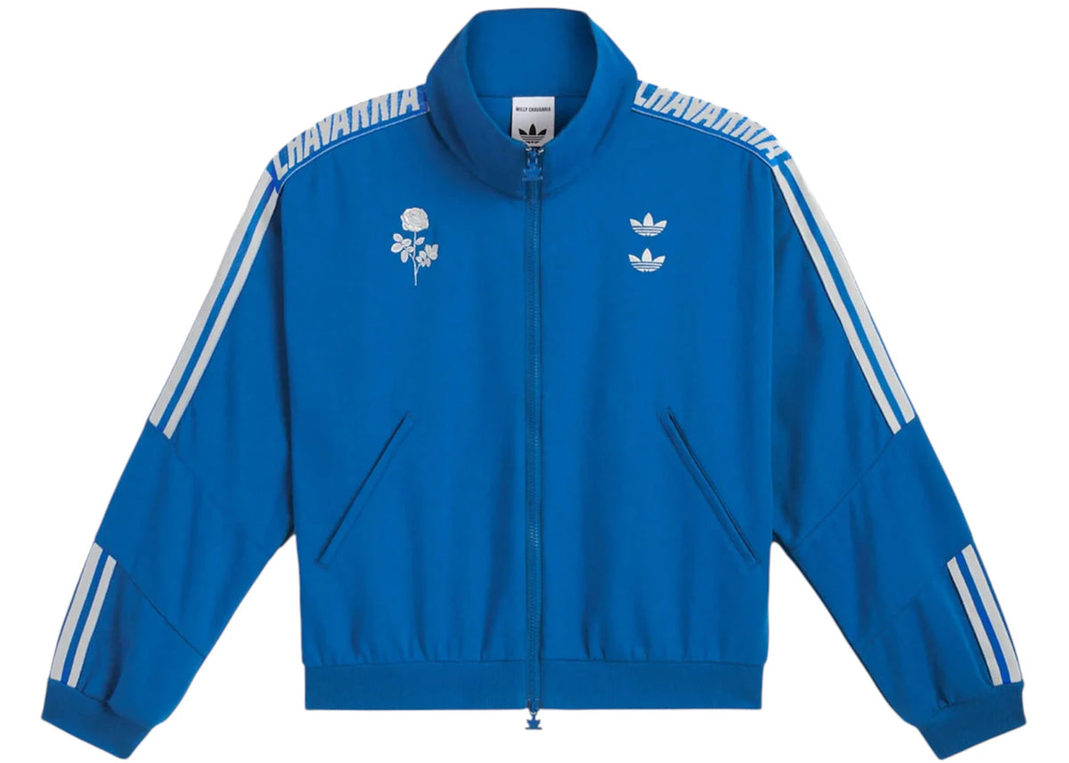 adidas x Willy Chavarria Knit Track Jacket Dark Marine -1