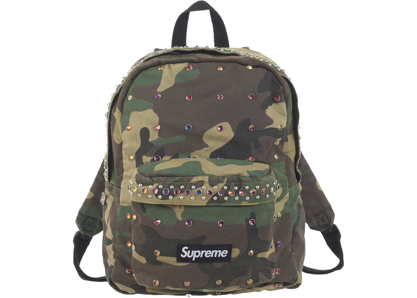 Supreme b.b. Simon Denim Backpack Woodland Camo -1