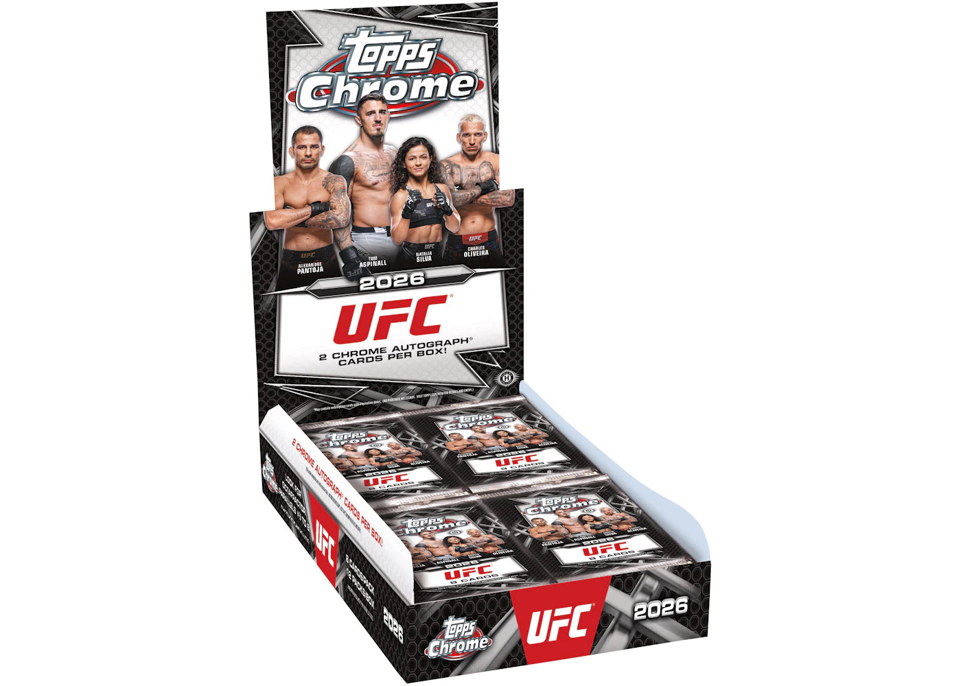 2026 Topps Chrome UFC Hobby Box -1