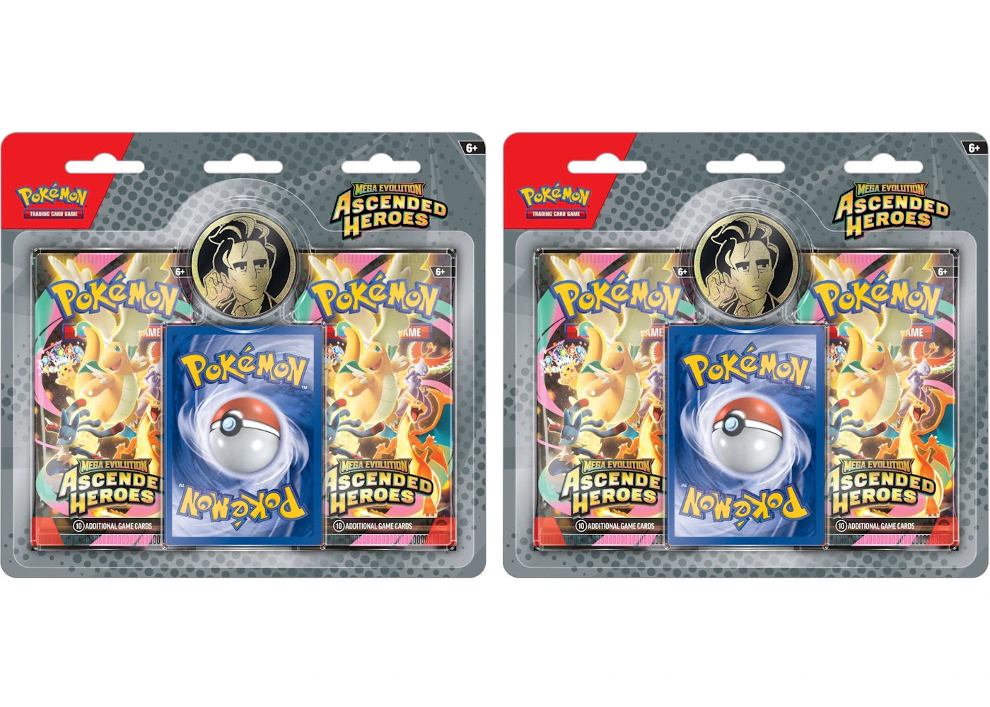2026 Pokémon Mega Evolution Ascended Heroes 2-Pack Blister (Random Promo) 2x Lot -1