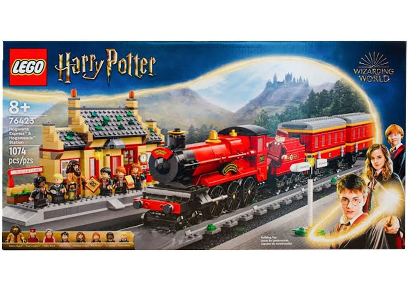 LEGO Harry Potter Hogwarts Express Train Set with Hogsmeade Station Set 76423 -1