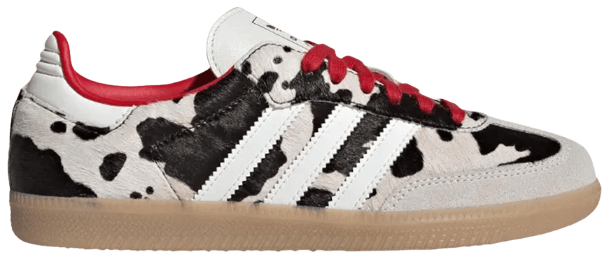 adidas Samba OG Cow Print Aurora Coffee (Women's)-1
