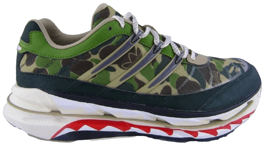 adidas Adistar HRMY BAPE Green Camo-1