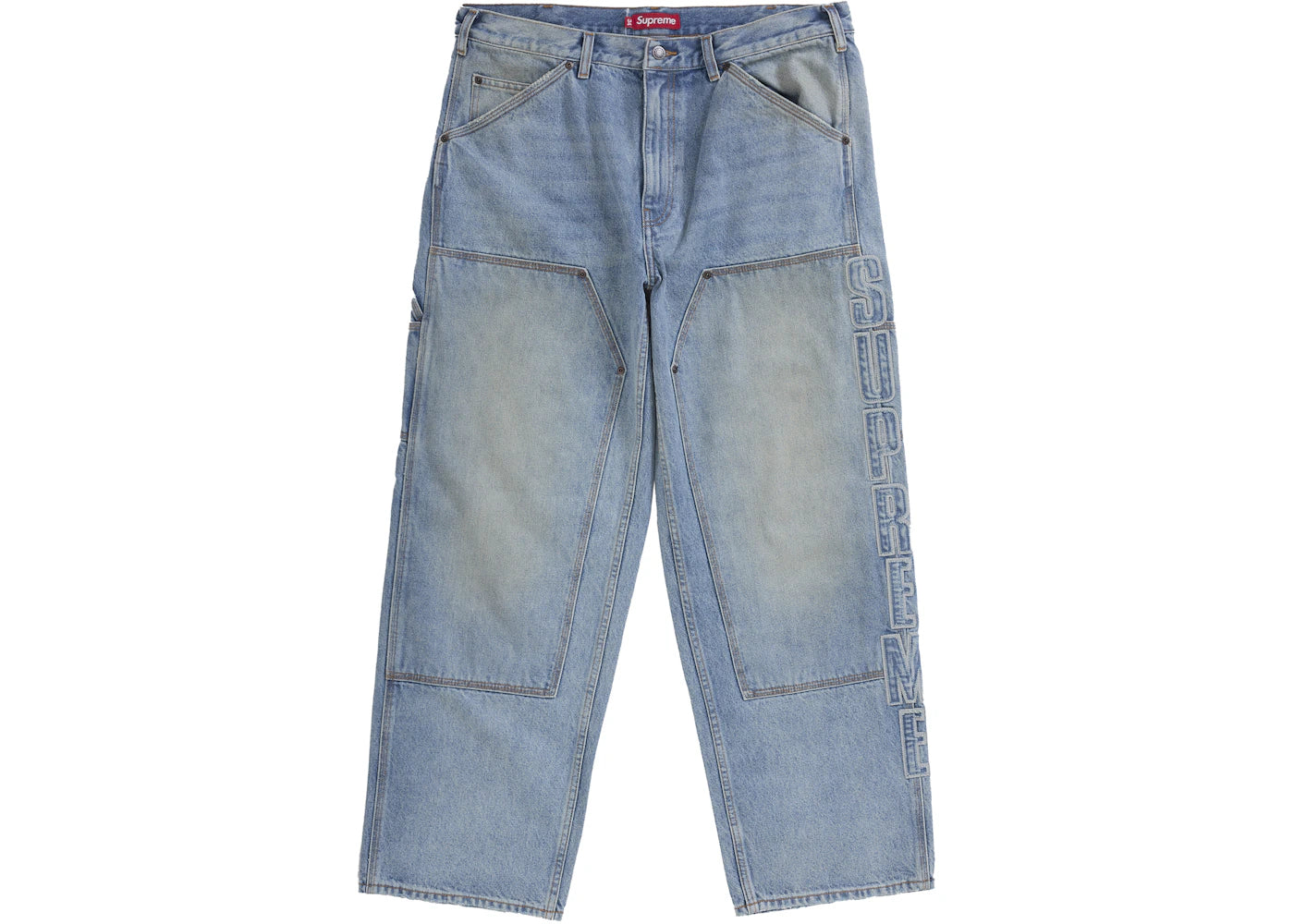 Supreme Reflective Double Knee Pant Denim -1