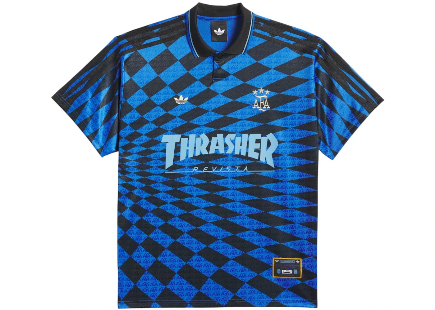 adidas x Thrasher Argentina Jersey Black/Blue -1