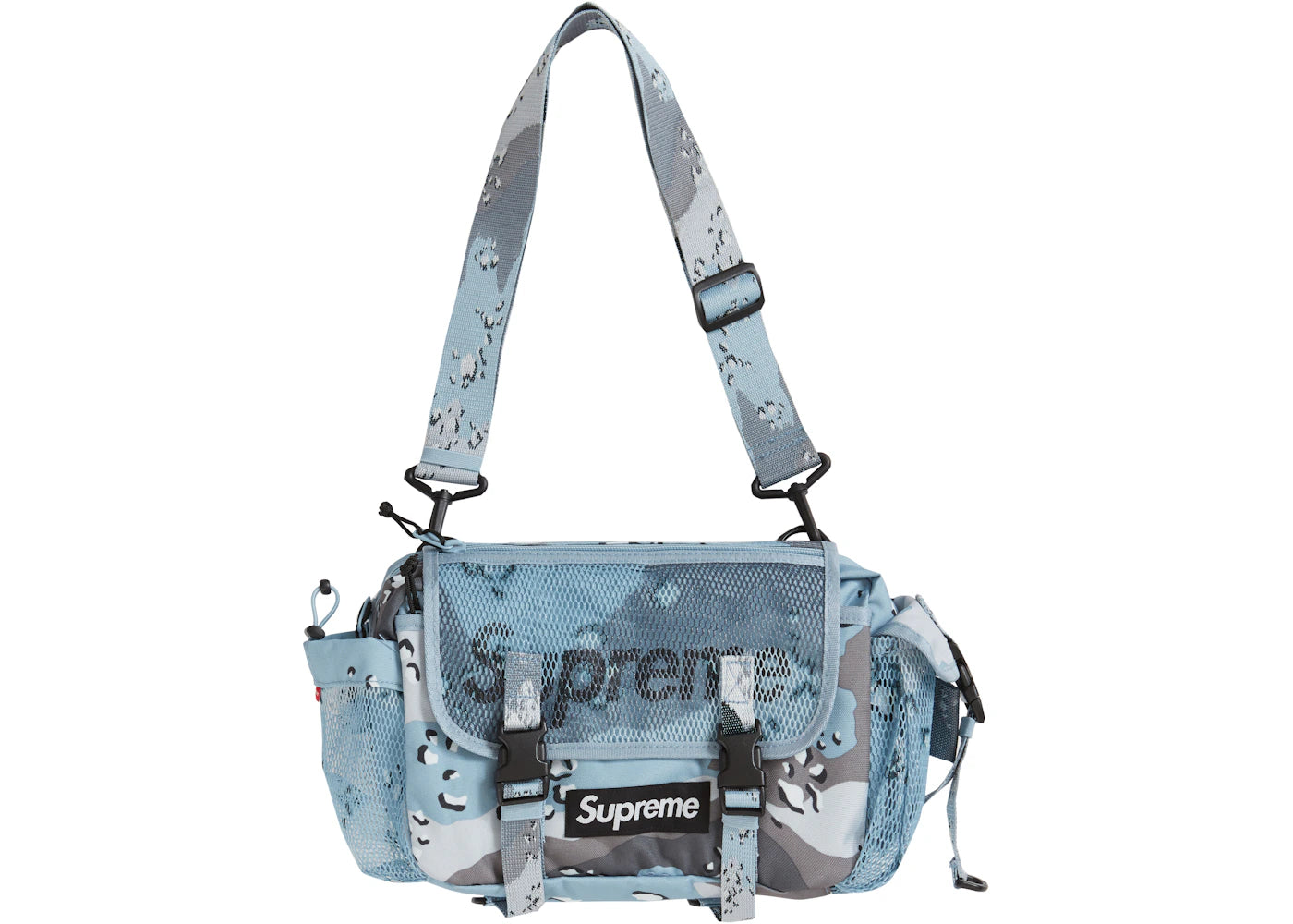 Supreme Waist Bag (SS20) Blue Chocolate Chip Camo -1