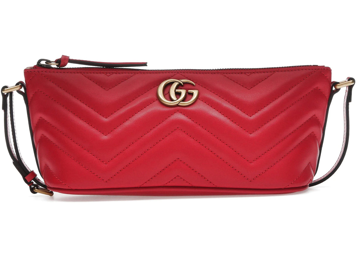 Gucci Marmont GG Small Shoulder Bag Red -1