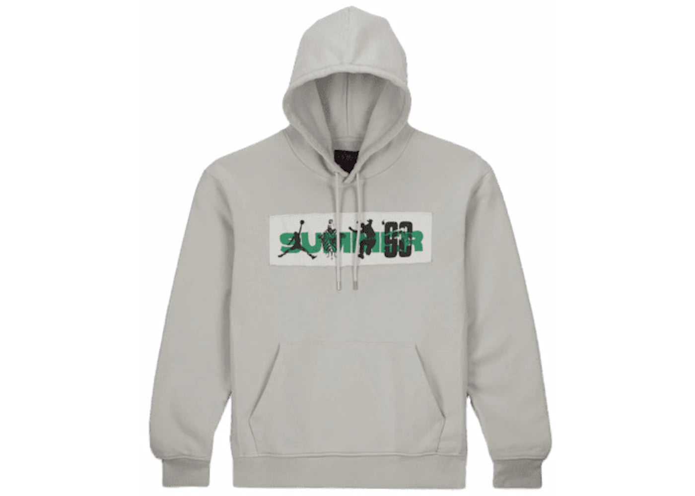 Jordan x UNION x Bephies Beauty Supply Fleece Hoodie Grey -1