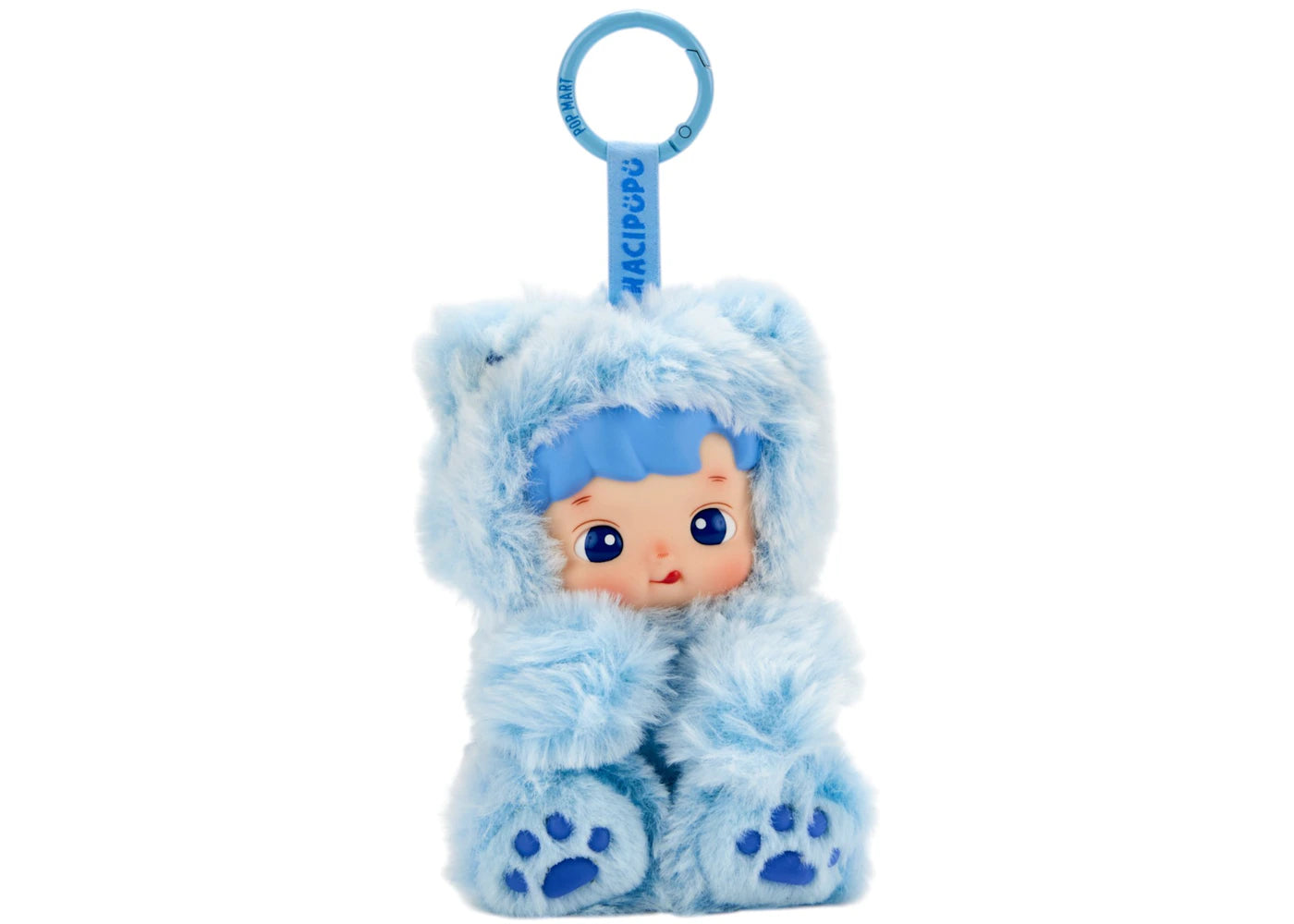Pop Mart HACIPUPU Gummy Bear Series Vinyl Blueberry Flavor Plush Pendant-1