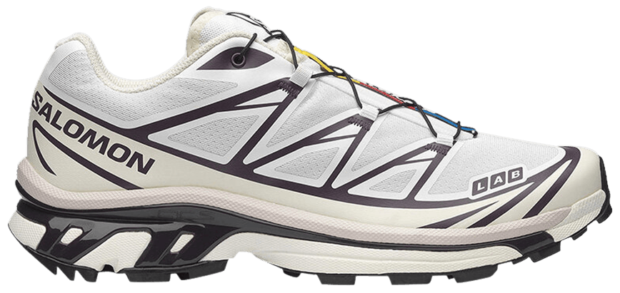 Salomon XT-6 White Vanilla Ice Plum-1