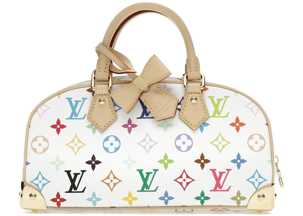 Louis Vuitton x Takashi Murakami Handbag East West White Multicolored -1